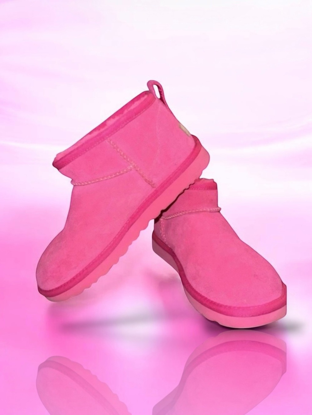 💕UGG Classic Ultra Mini Boot • 3.5" Shaft • Taffy Pink • 38 EU / 7 US • MINT!